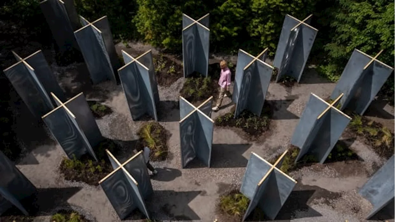 Wild art blooms in one of the continent's northernmost botanical gardens