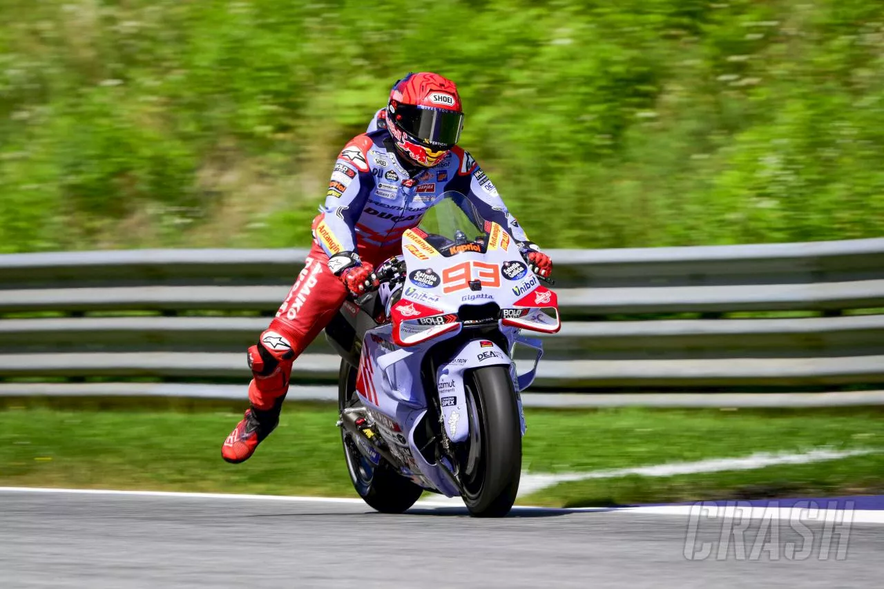 Aragon MotoGP: Marc Marquez fastest, Bagnaia 21st in FP1