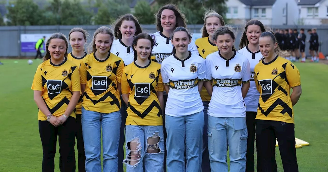 Girls ready to make history as Dumbarton FC's women's side prepare for kick off