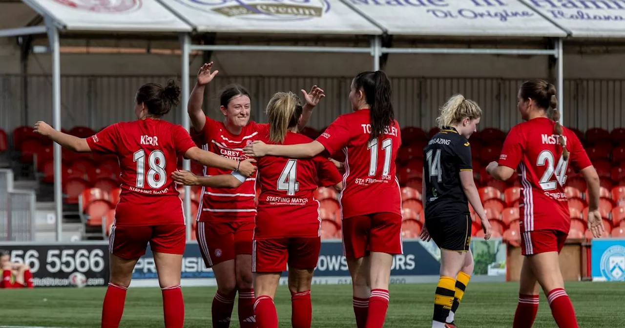 Hamilton Accies Women boss hails taple topper's 'statement win' over Boroughmuir