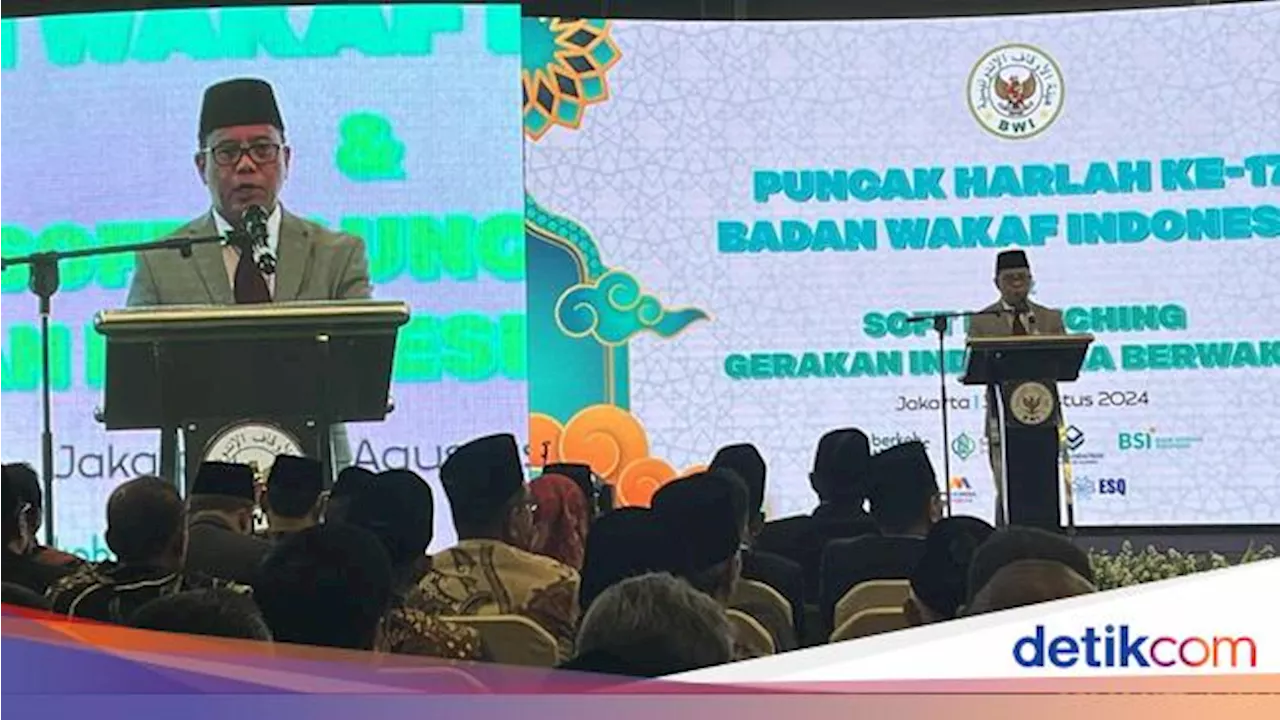 Potensi Wakaf RI Baru Tergarap Rp 2,5 T, Ini Solusi BWI