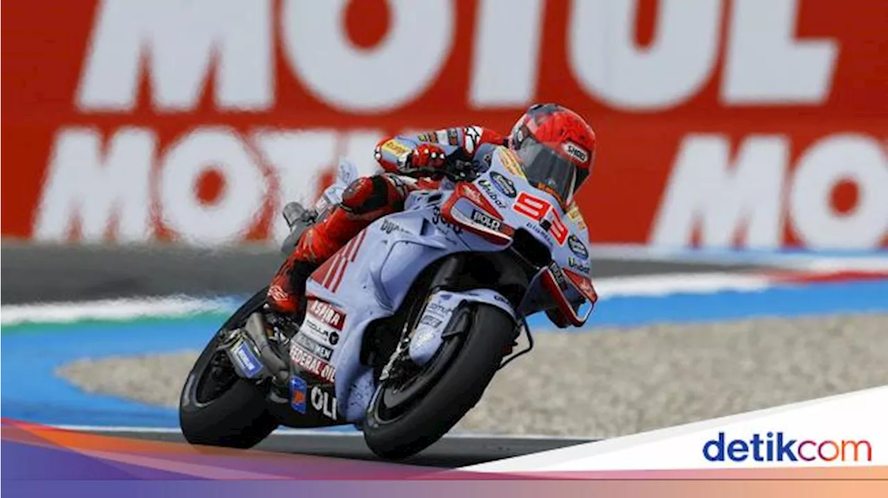 Hasil FP1 MotoGP Aragon 2024: Marc Marquez Tercepat, Bagnaia ke-21