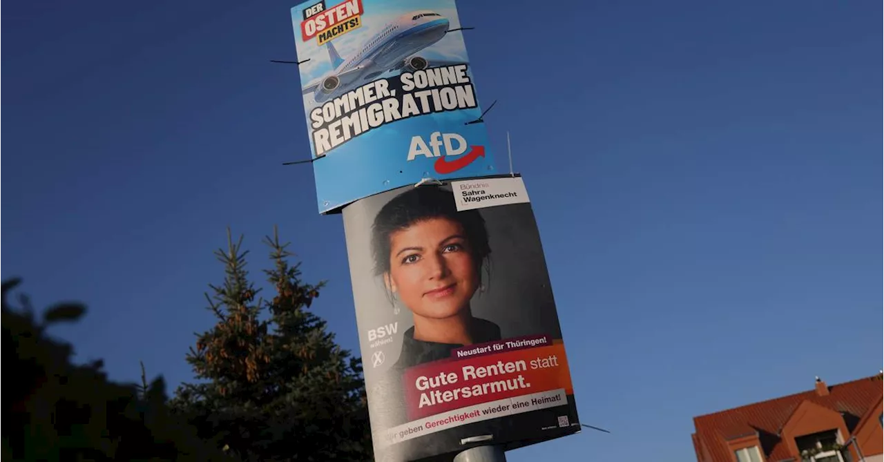 Im Wahlkampf von Sahra Wagenknecht: „Bist du für Krieg?“