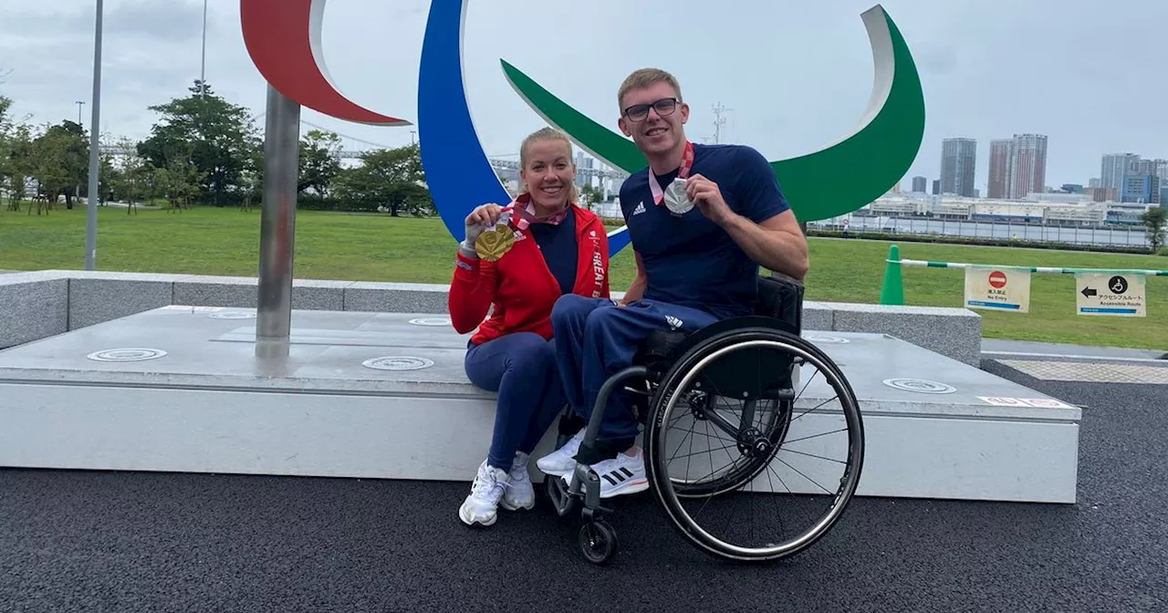 Couple hope for gold at Paralympics weeks before they tie the knot