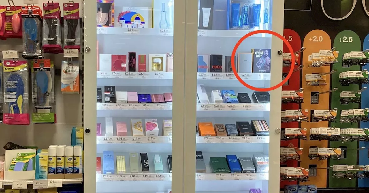 Home Bargains puts £15 Tyson Fury aftershave in locked cabinet to deter shoplifters