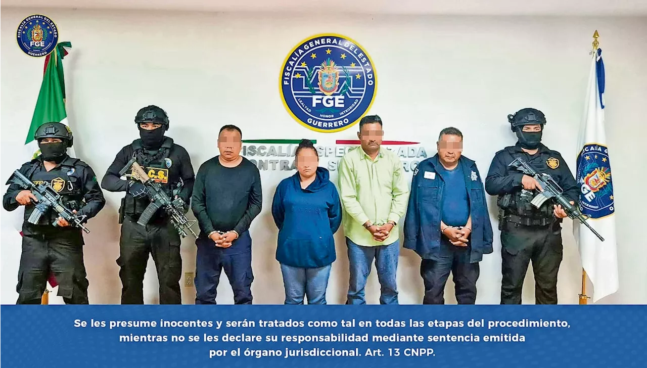 FGE detiene a 4 policías acusados de secuestro