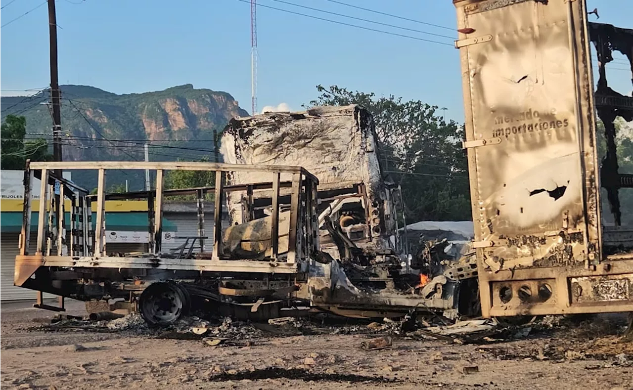 'Jueves negro' en Culiacán: Bajo fuerte vigilancia, retiran restos de enfrentamientos entre Ejército y criminales