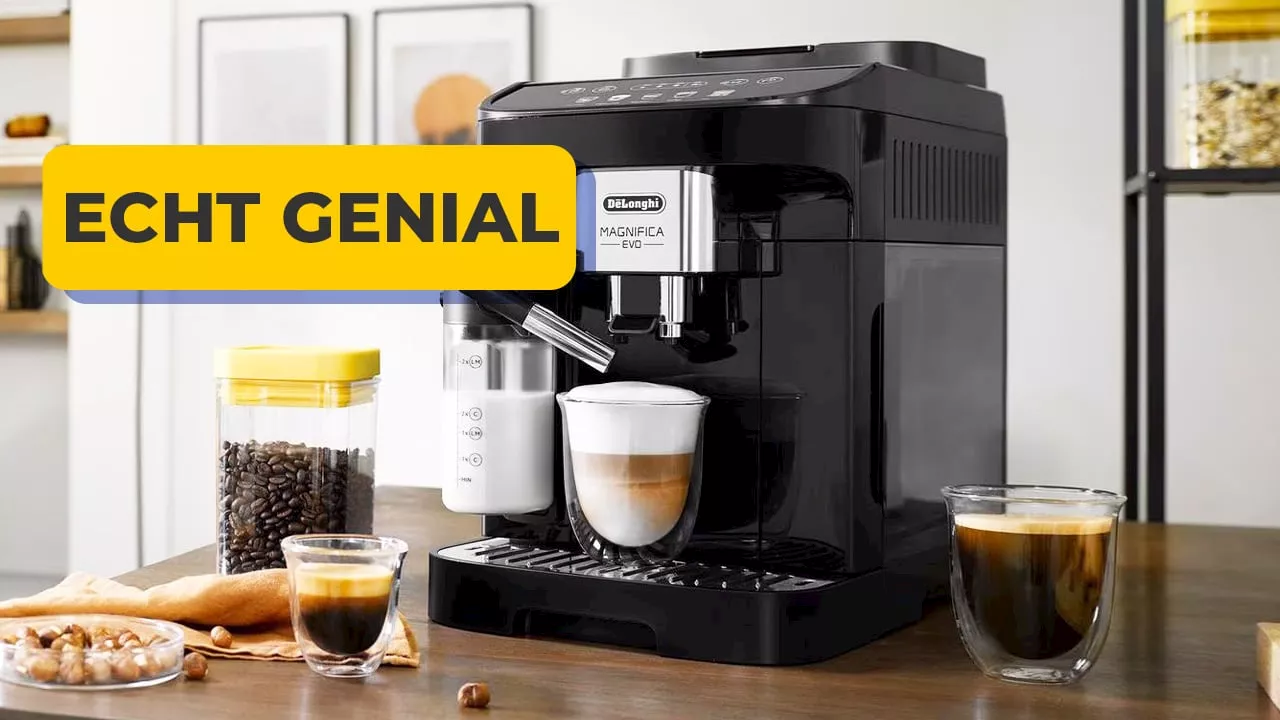 Dieser Kaffeevollautomat spart Energie und Milch: Schnappt euch den DeLonghi Magnifica Evo zum Tiefstpreis bei Amazon