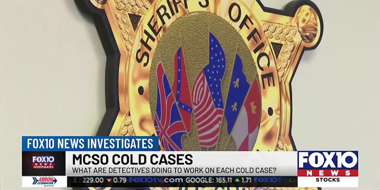 FOX10 Investigates: A look at how cold cases are being worked at MCSO