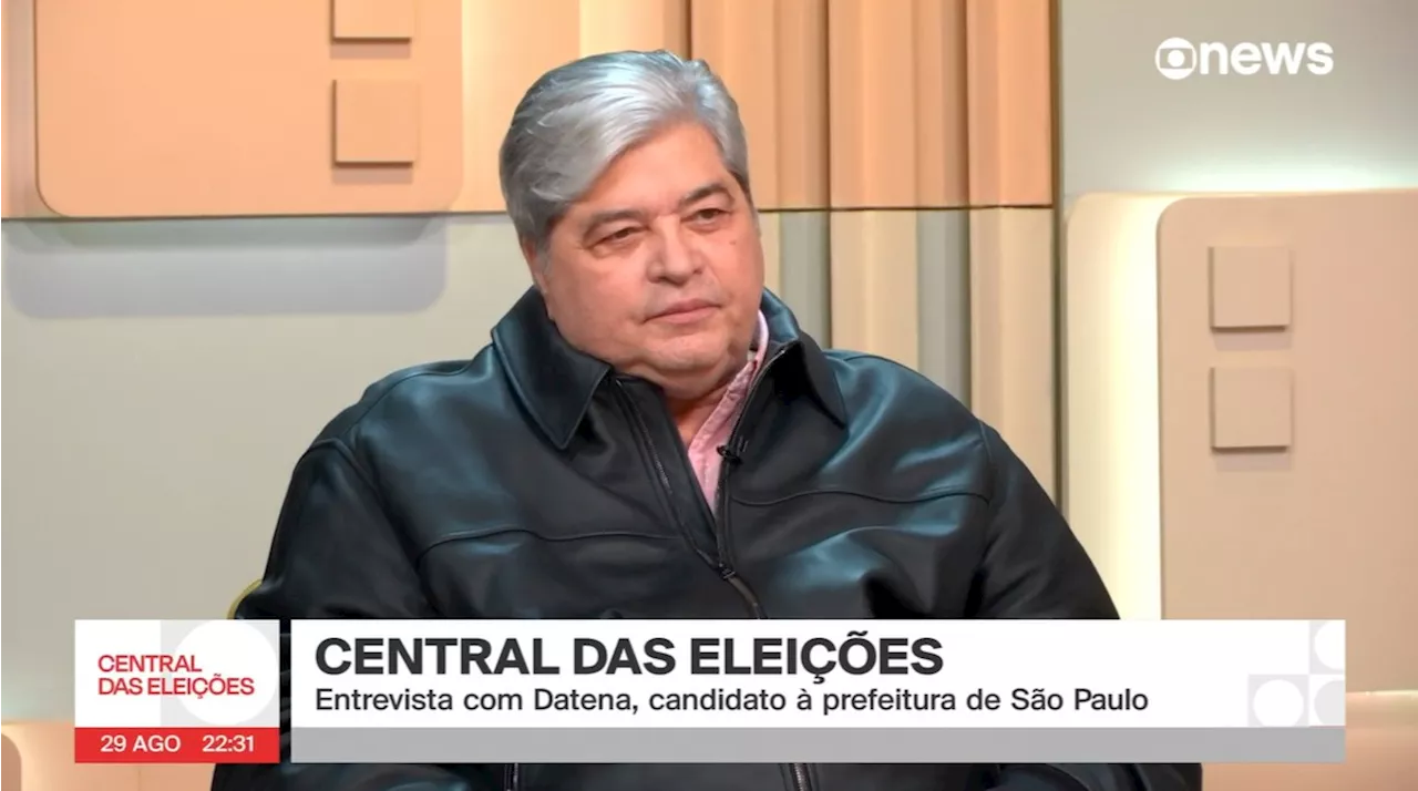 Veja o que é #FATO ou #FAKE na entrevista de José Luiz Datena para a GloboNews