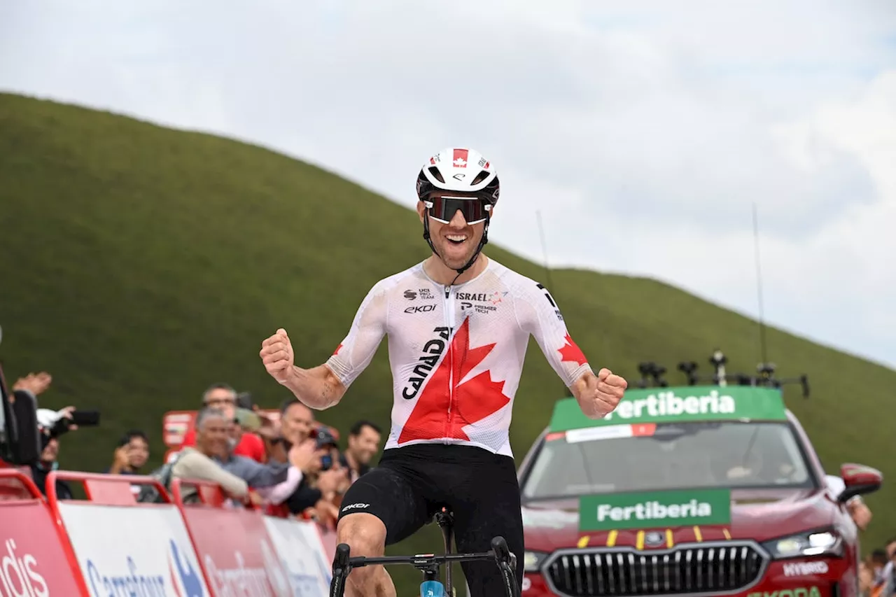 Canada’s Woods climbs to win Vuelta stage 13