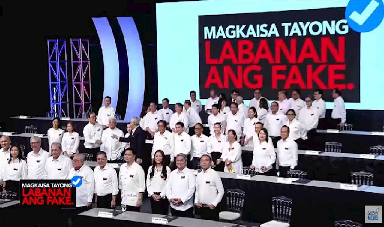 GMA Network at mga kasangga, nagsanib puwersa kontra fake news at maling impormasyon