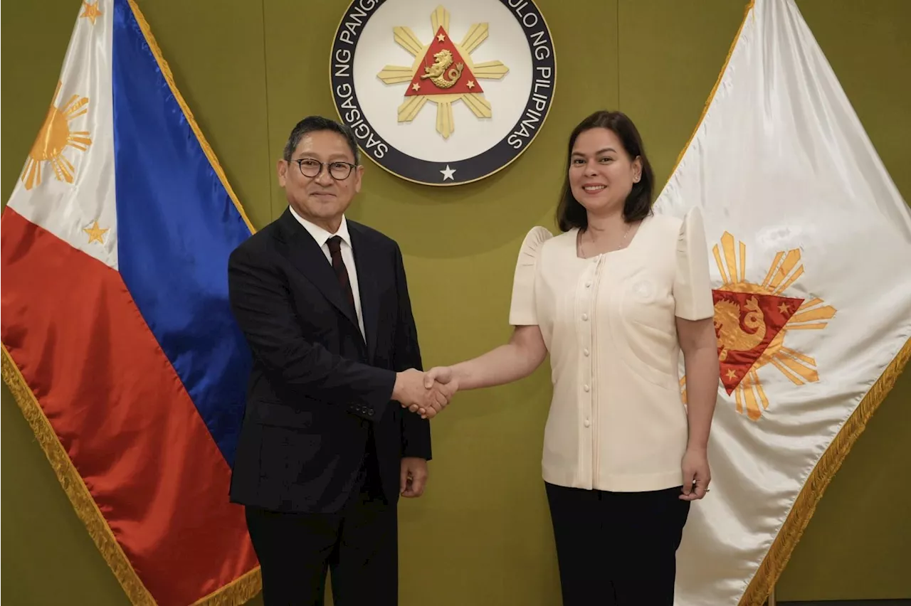 VP Sara mets with Cambodian deputy PM