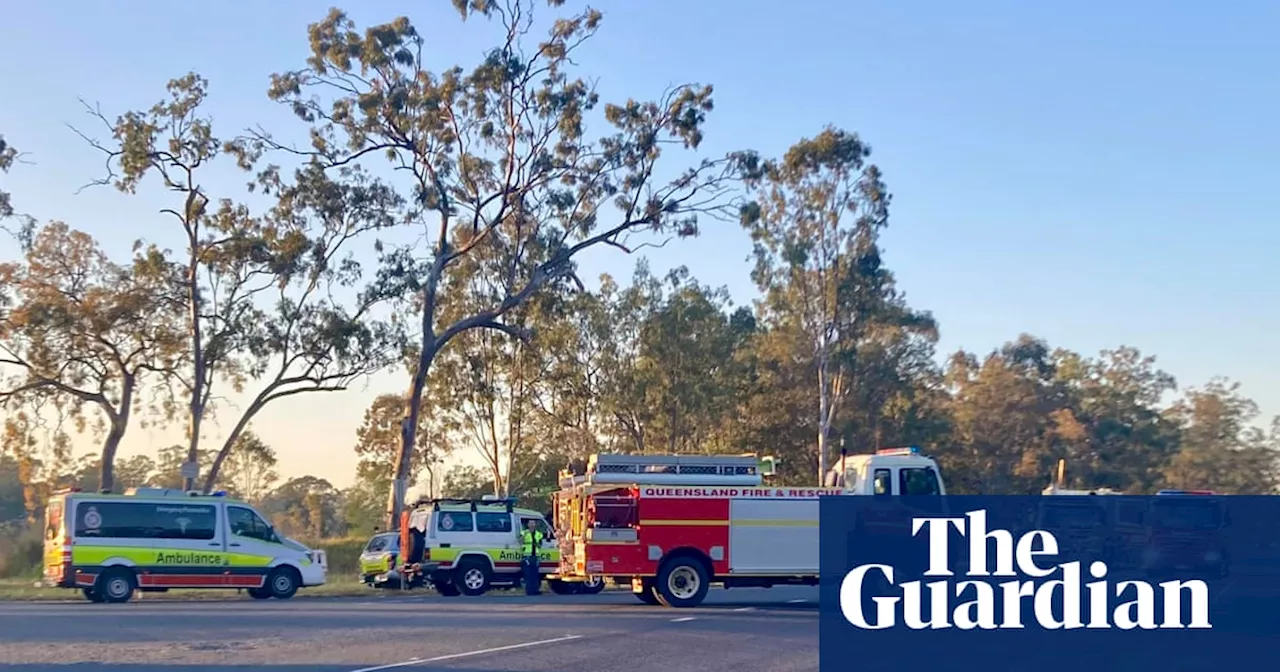 One driver dead, another in hospital after explosive crash on Bruce Highway in Queensland