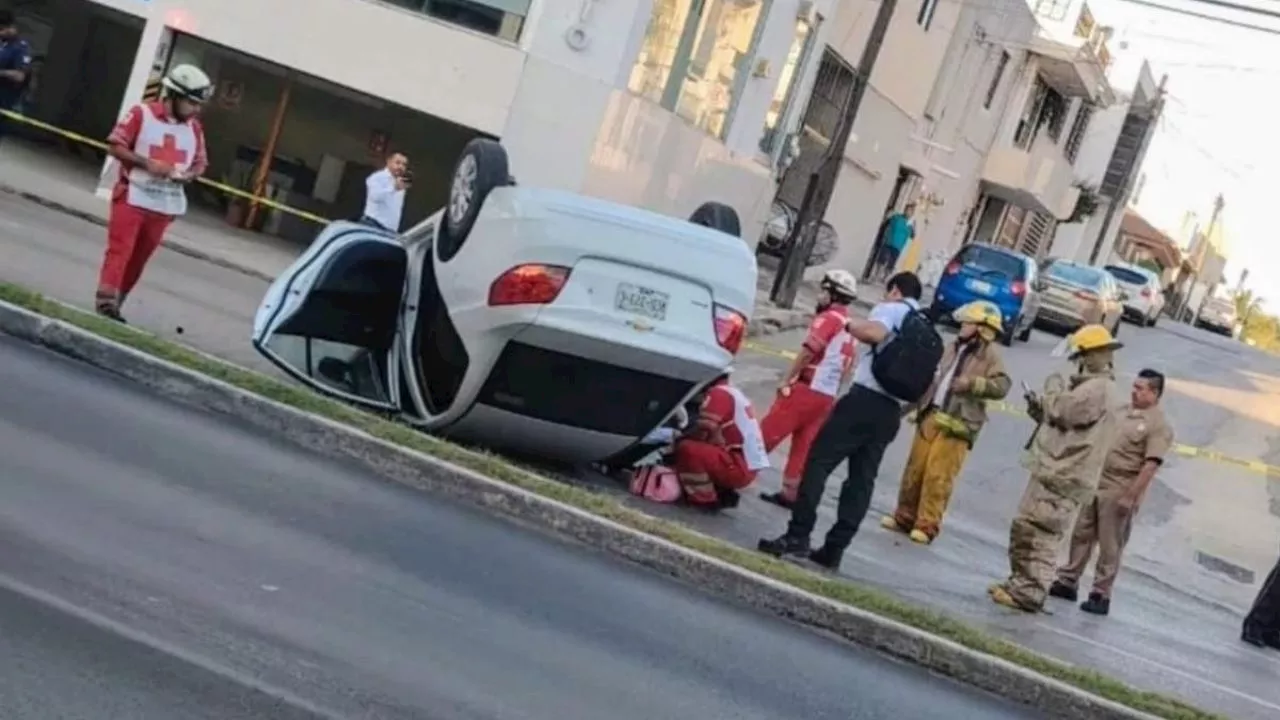 Tampico: la velocidad es un factor clave en los choques y volcaduras en la avenida Miguel Hidalgo