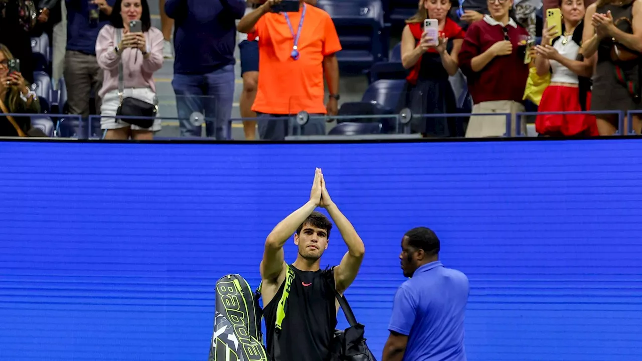 Carlos Alcaraz, eliminado en el US Open en segunda ronda