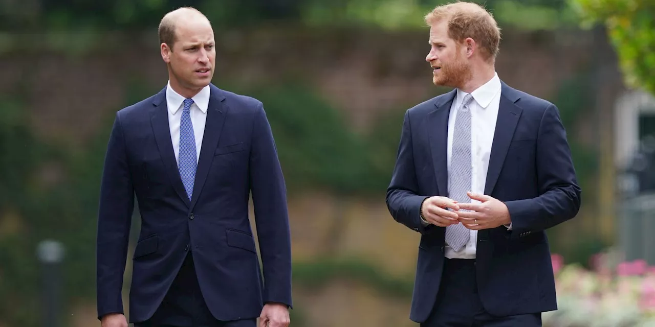 Prince Harry and Prince William Reportedly Ignored Each Other at Their Uncle's Funeral