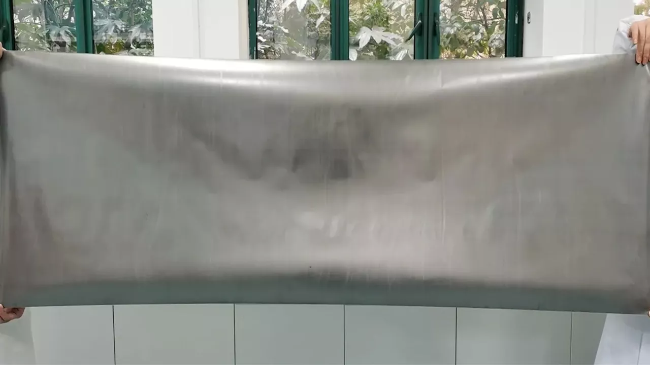 EV battery safety boosted with game-changing graphene foils that bend 100,000x