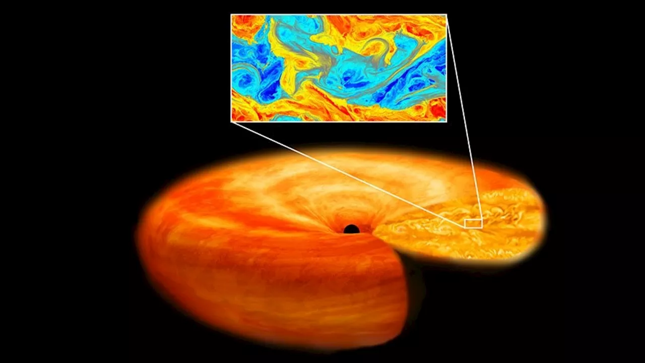 Supercomputers give scientists superpower to unlock black hole disk dynamics