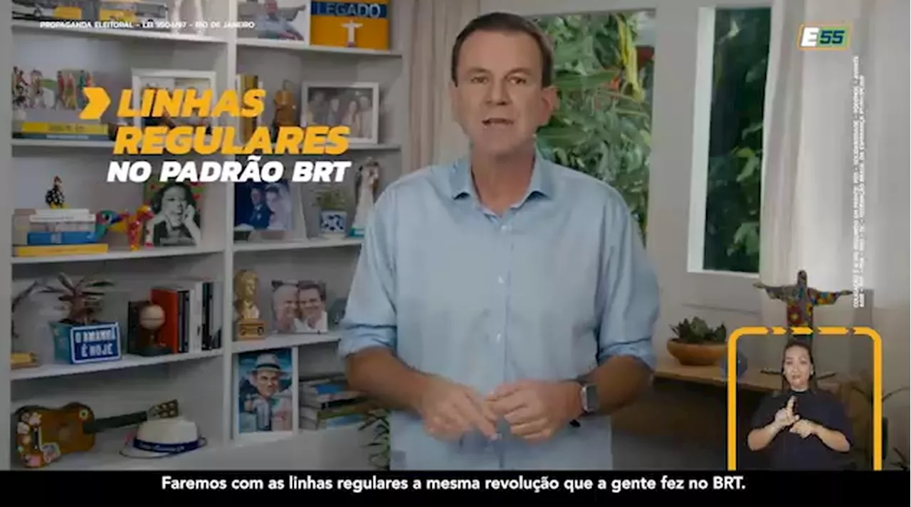 Candidatos do Rio estreiam no horário eleitoral com apresentações e poucas menções a Lula e Bolsonaro