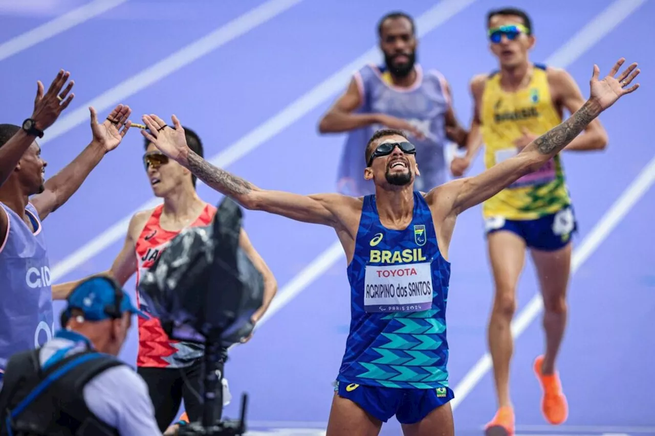 Paralimpíadas de Paris: Julio Cesar conquista medalha ouro para o Brasil no atletismo e bate recorde mundial