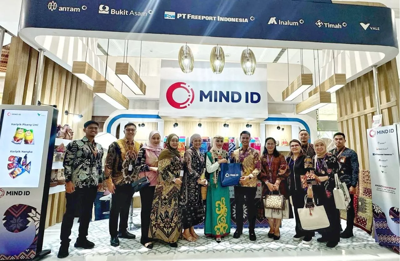 UMK Binaan Grup MIND ID Pamer Produk Budaya Ini di Kriyanusa 2024