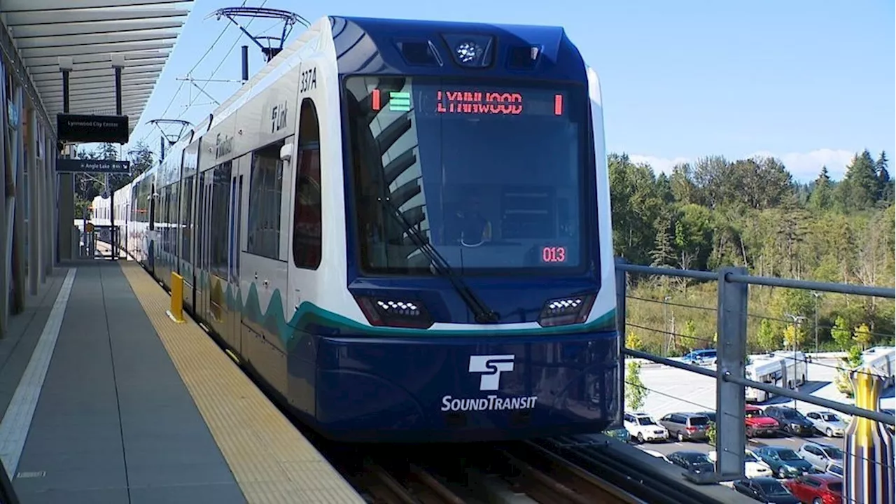 Lynnwood light rail extension opens, about 50K daily riders expected