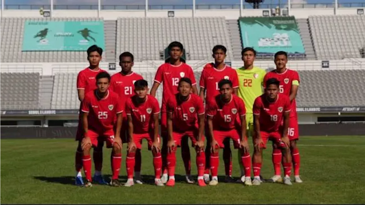 Timnas U20 Indonesia Kalah dari Thailand, Laga Lawan Korea Selatan Jadi Penentu