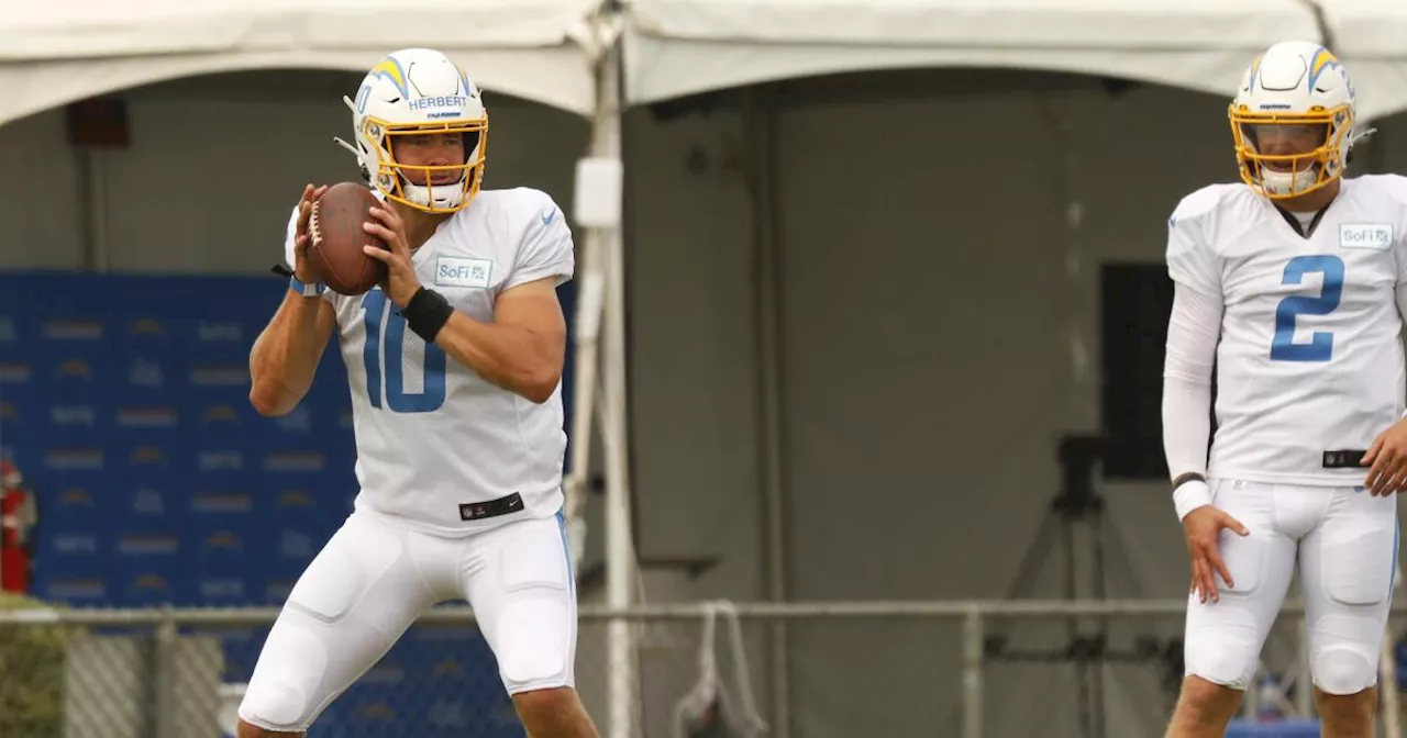 Chargers aim to change offense for backups Easton Stick, Taylor Heinicke