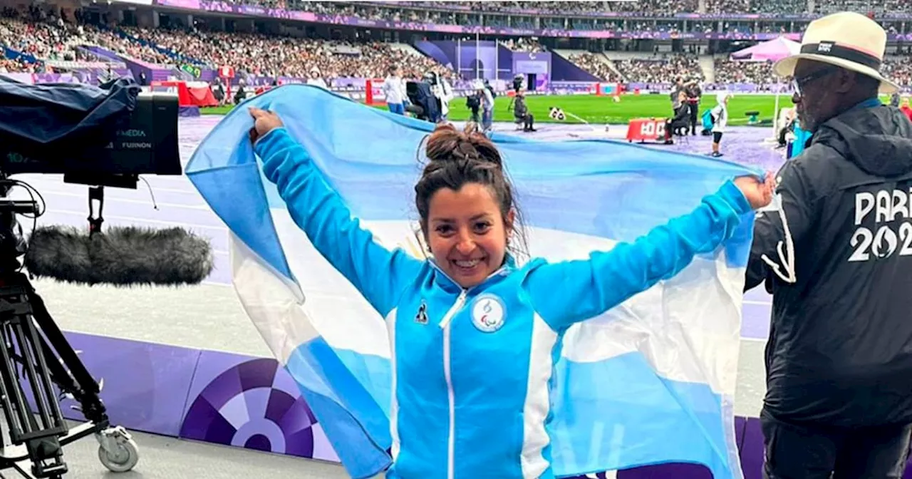 Argentina ganó su primera medalla en los Juegos Paralímpicos de París