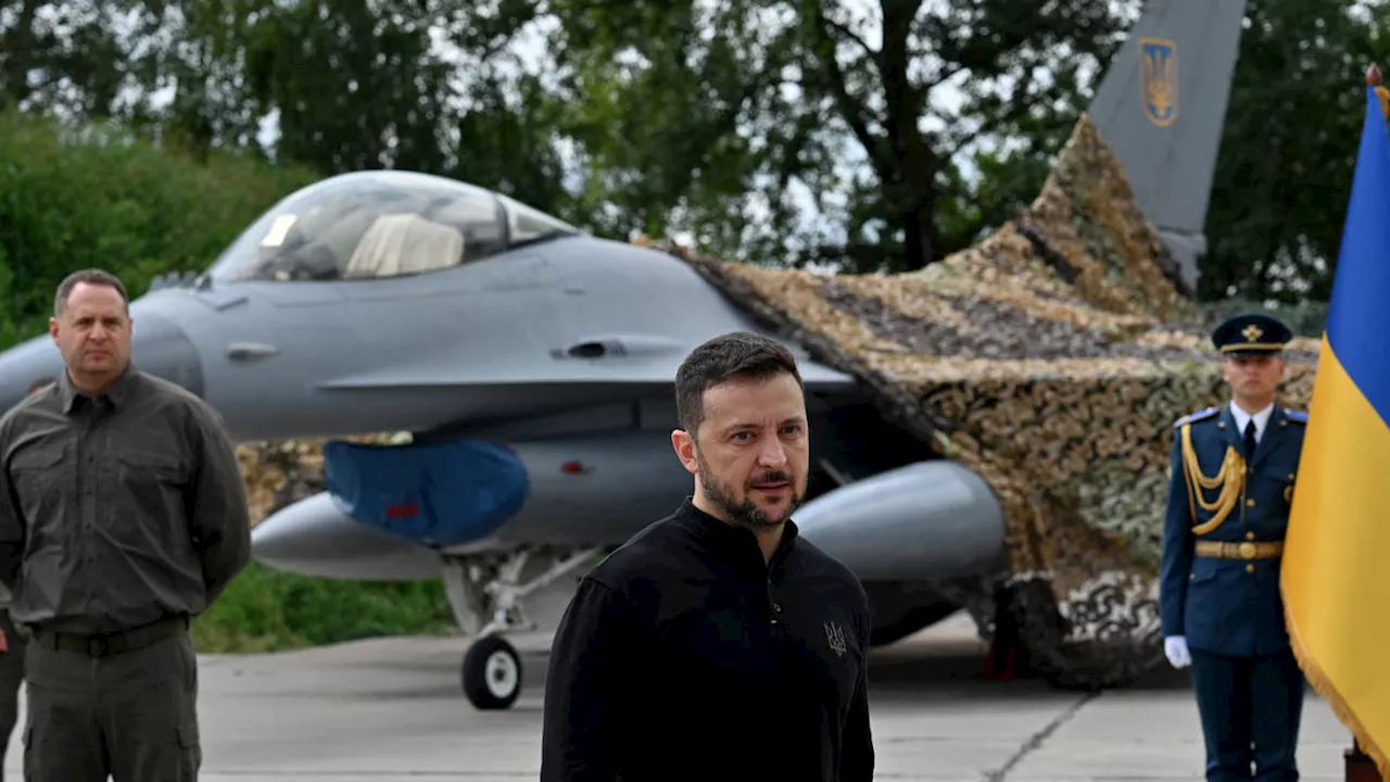 Zelenskyy fires Ukraine's air force chief after F16 jet downed in fatal crash