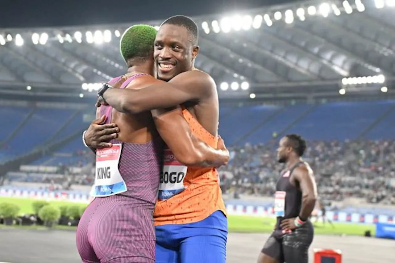 Letsile Tebogo domine le 100 m du meeting de Rome, Sasha Zhoya s'impose sur 110 m haies