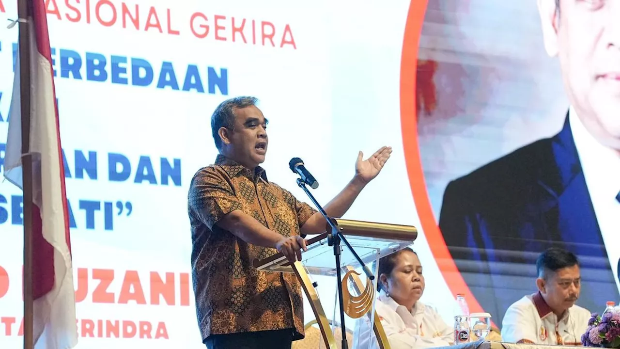 Kata Muzani Gerindra Soal Susunan Kabinet Prabowo yang Viral di Media Sosial