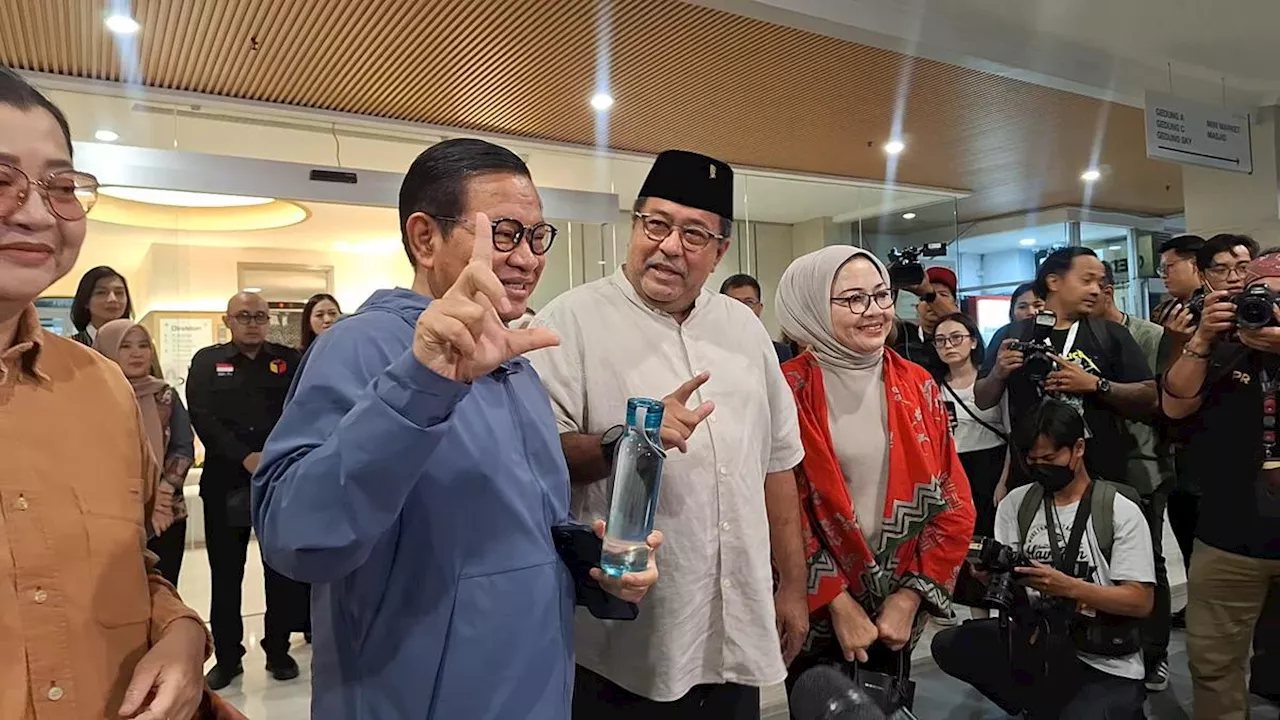 Pilkada Jakarta 2024, Pramono-Rano Karno Jalani Tes Kesehatan di RSUD Tarakan