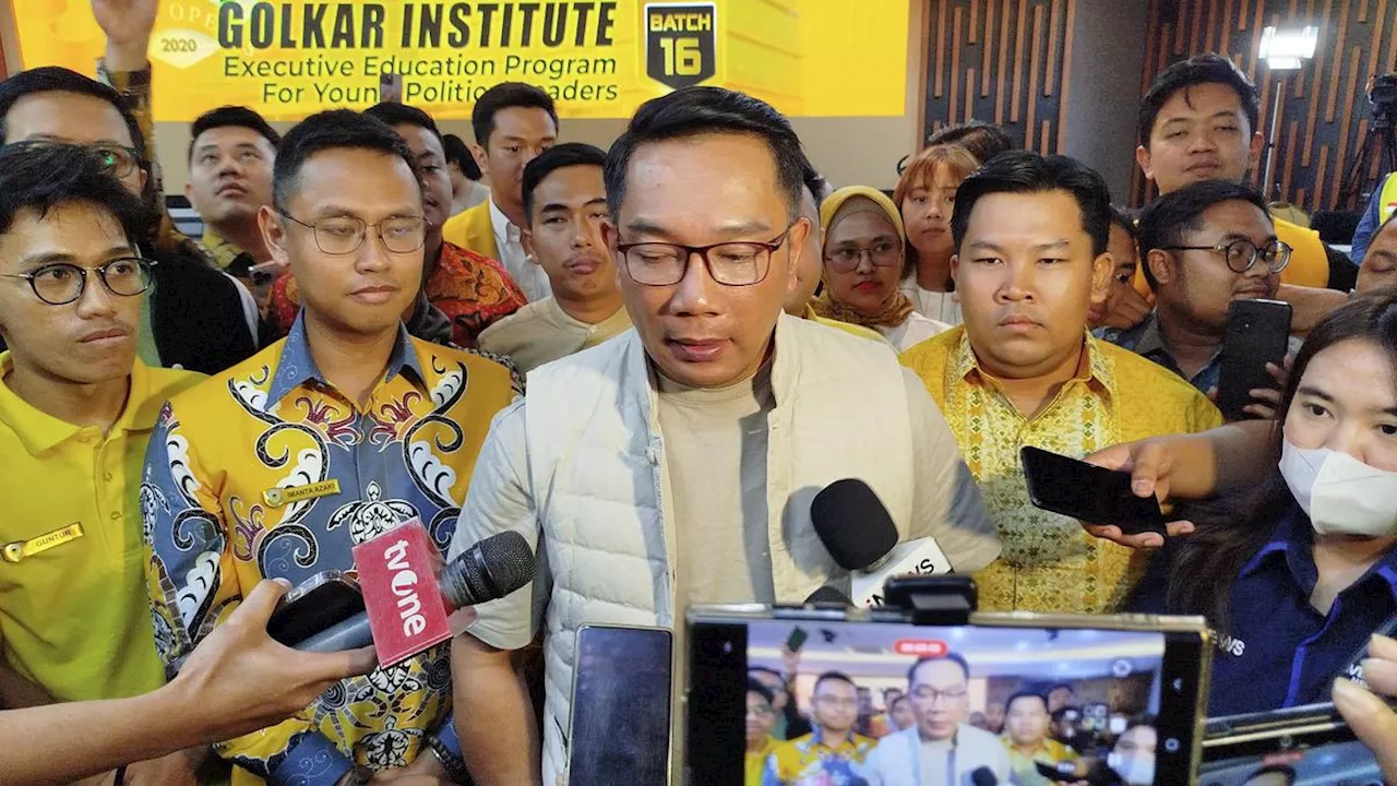 Ridwan Kamil Sebut Jadi Pemimpin Tak Bisa Buat Senang Semua Orang