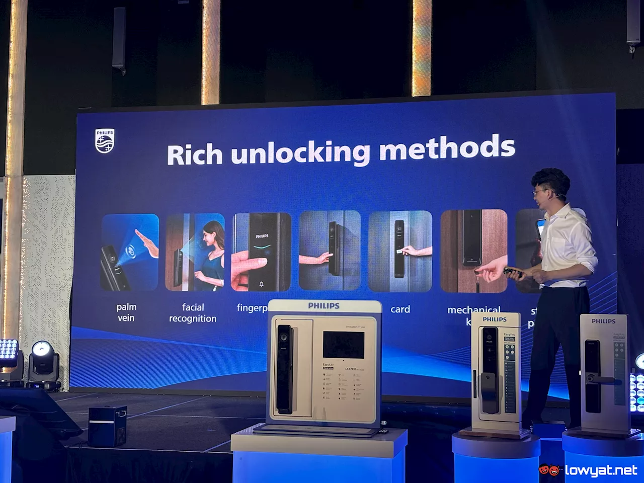 Philips Introduces Palm Recognition Smart Locks