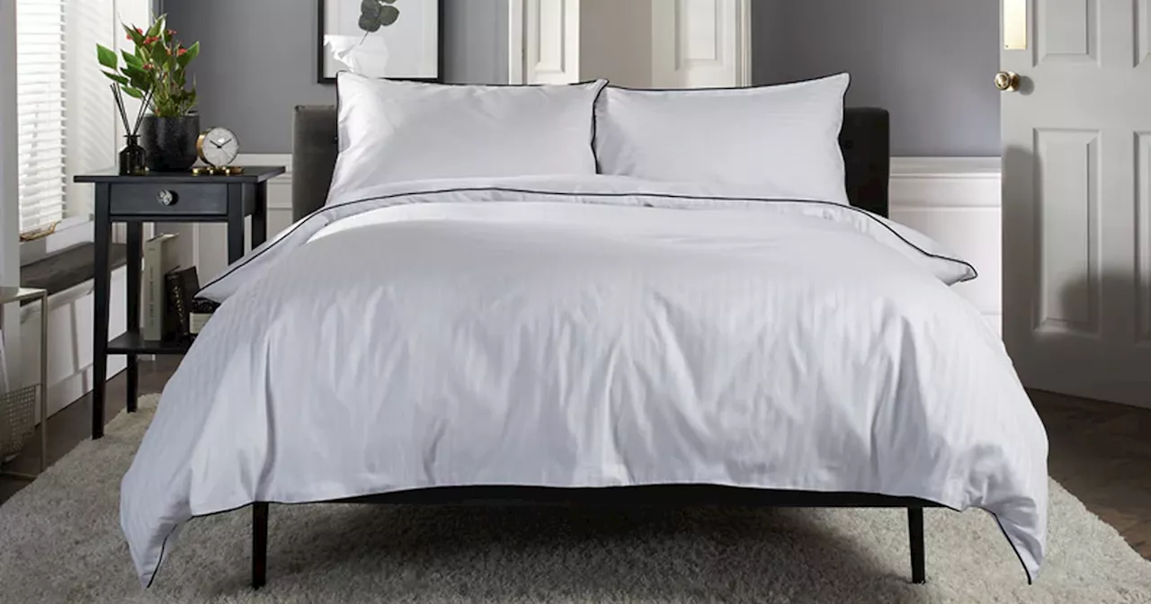 Debenhams slash £130 'pure luxury' hotel-style duvet set to £36 in 75% off deal