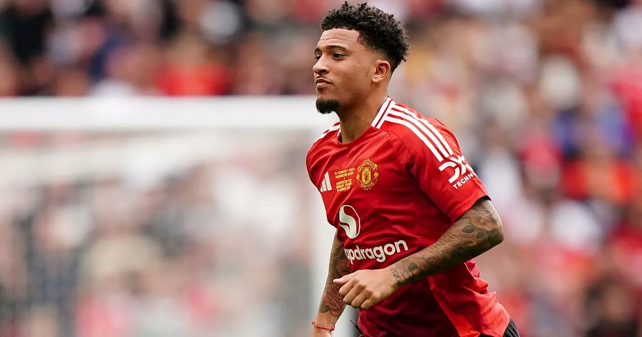 Man Utd make 'late ditch' attempt to secure Sancho exit as transfer 'rejected'