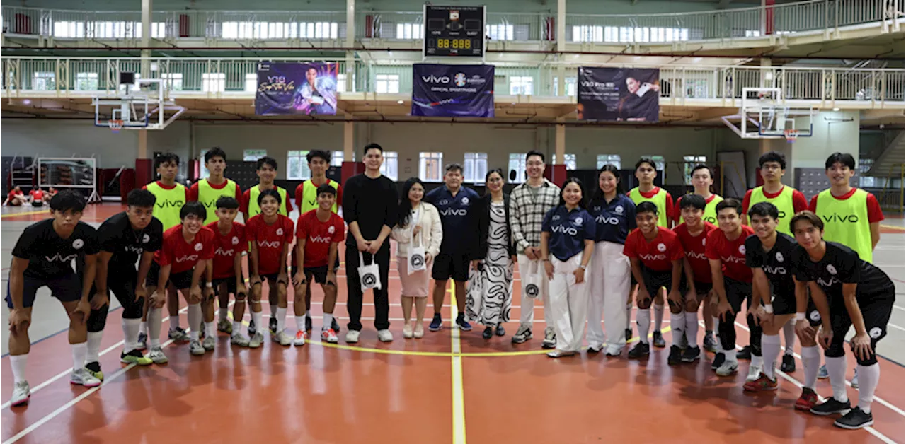 vivo supports UA&P Men’s Futsal Team in 2024 High 5 Men’s Futsal League