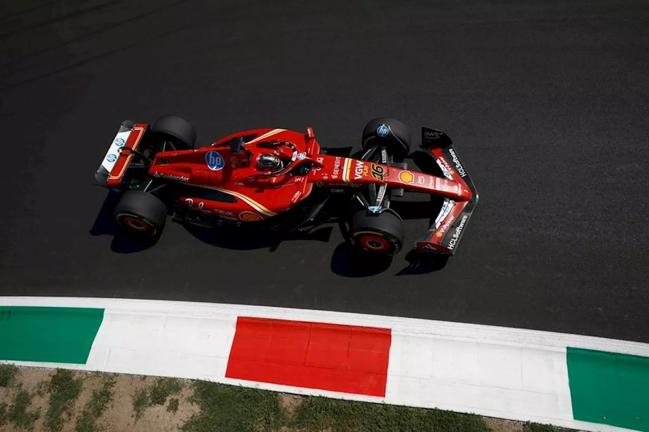 F1 live: Follow first Italian GP practice as it happens