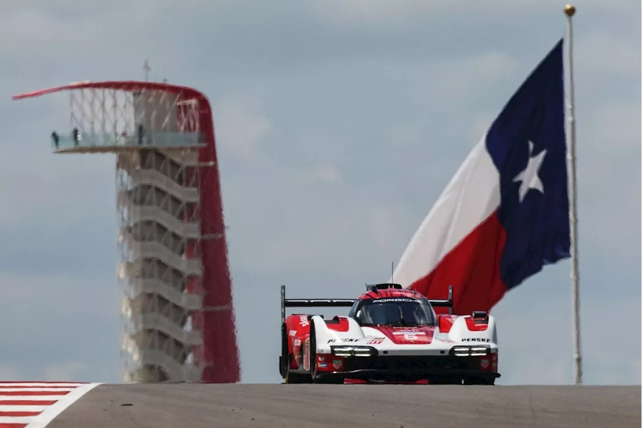 WEC COTA: Porsche on top in FP1