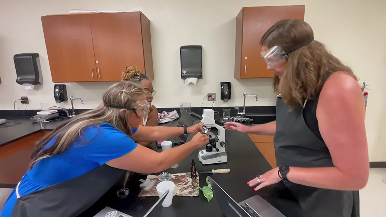 Teachers start school with training in new, engaging science labs