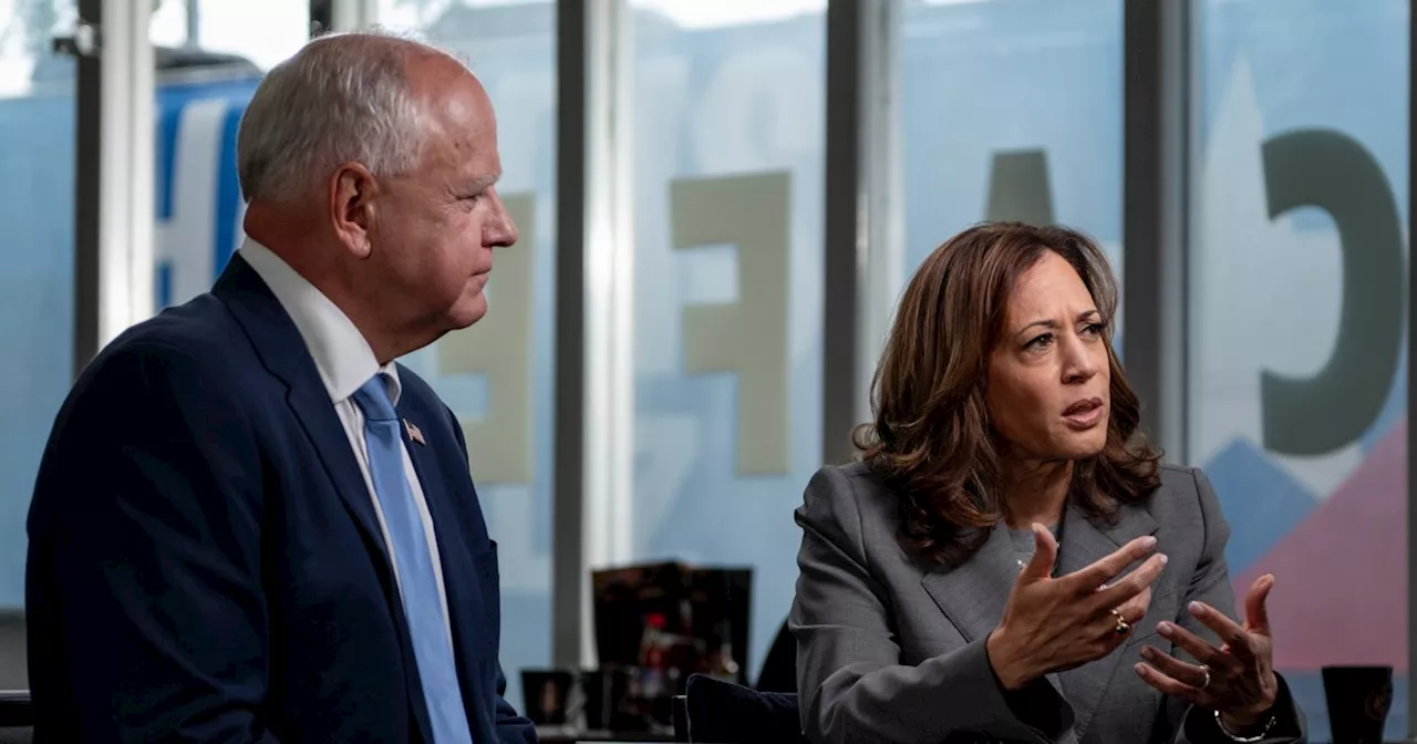 Harris, Walz give first sit-down interview after Biden's exit from the 2024 election