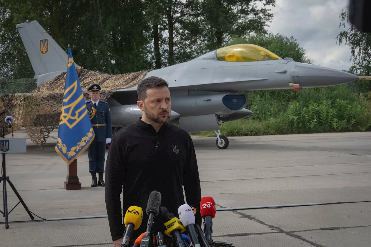 Zelenskyj sparker sjefen for Ukrainas flyvåpen