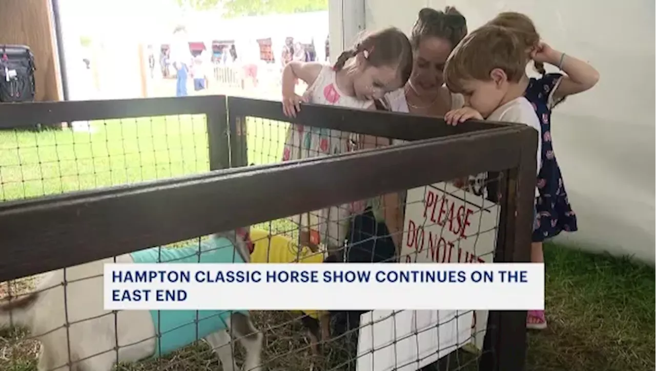 Hampton Classic Horse Show continues on East End ahead of holiday weekend