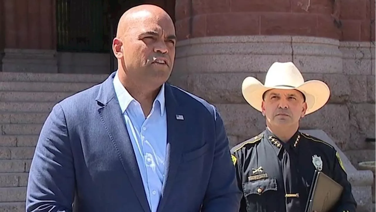 Allred endorsed by Sheriff Salazar, slams conservative border policies