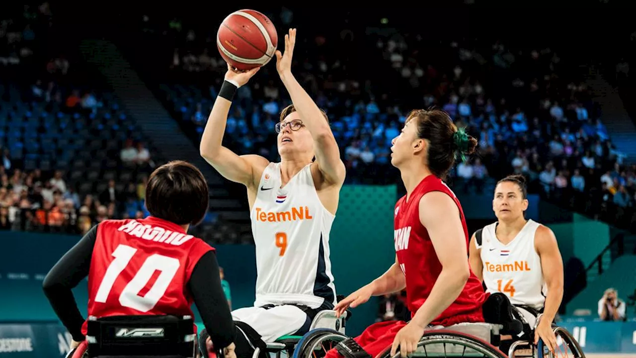 Nederlandse rolstoelbasketbalsters ruim langs Japan op Spelen