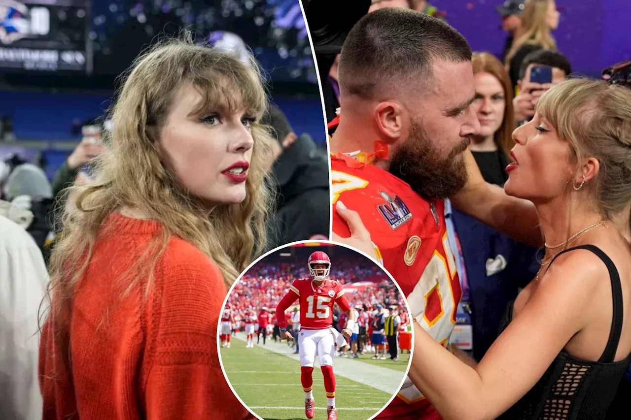 Patrick Mahomes: Chiefs may have to use one of Taylor Swift's drawn-up plays