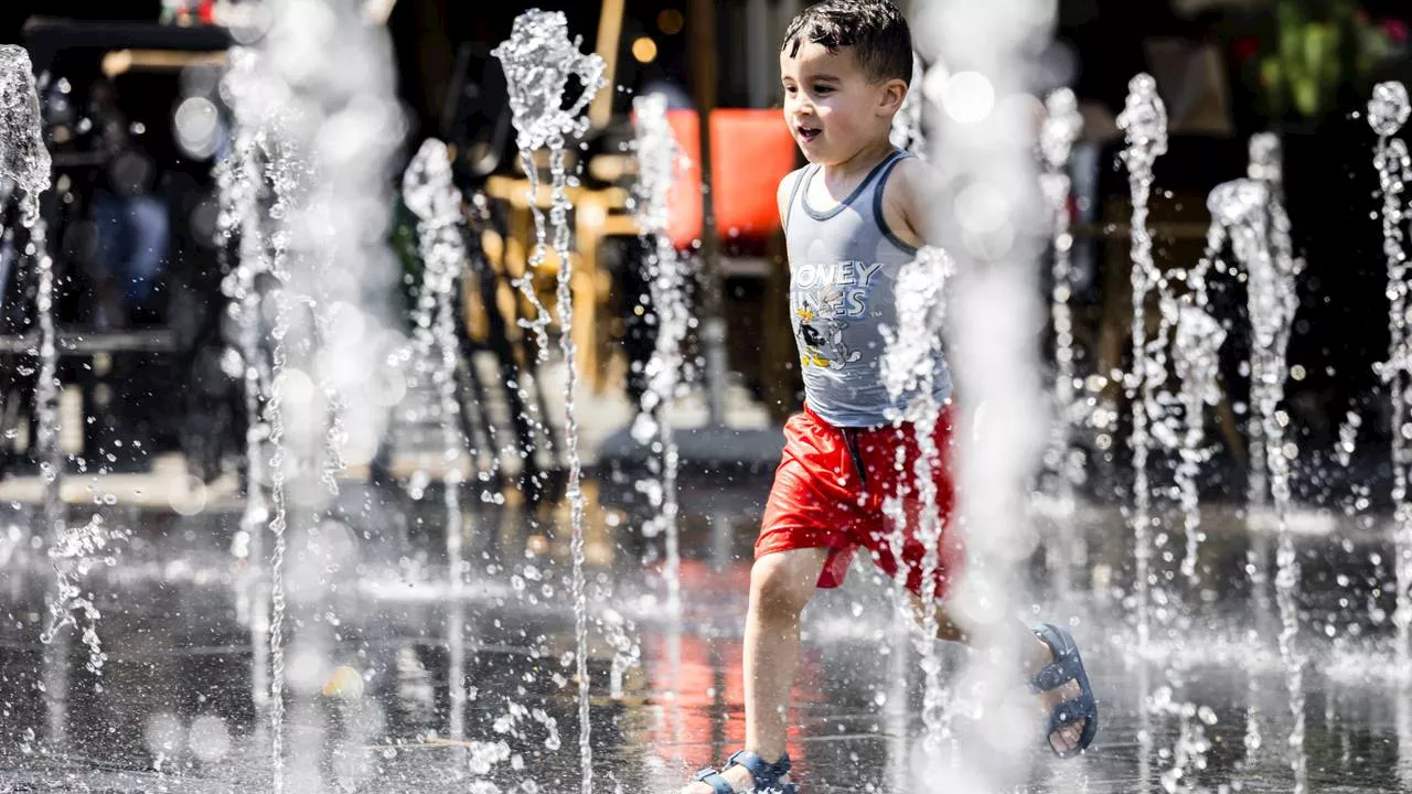 Laat zwembad nog even staan, het wordt warm dit weekend