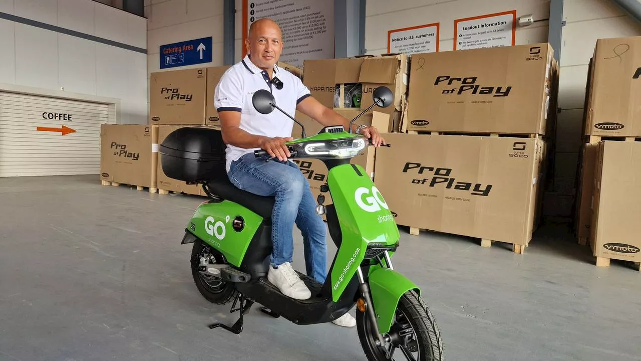 Ruim 900 nieuwe Go Sharing scooters te koop: ‘Hoogste bieder wint’